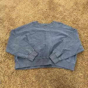aerie blue sweater